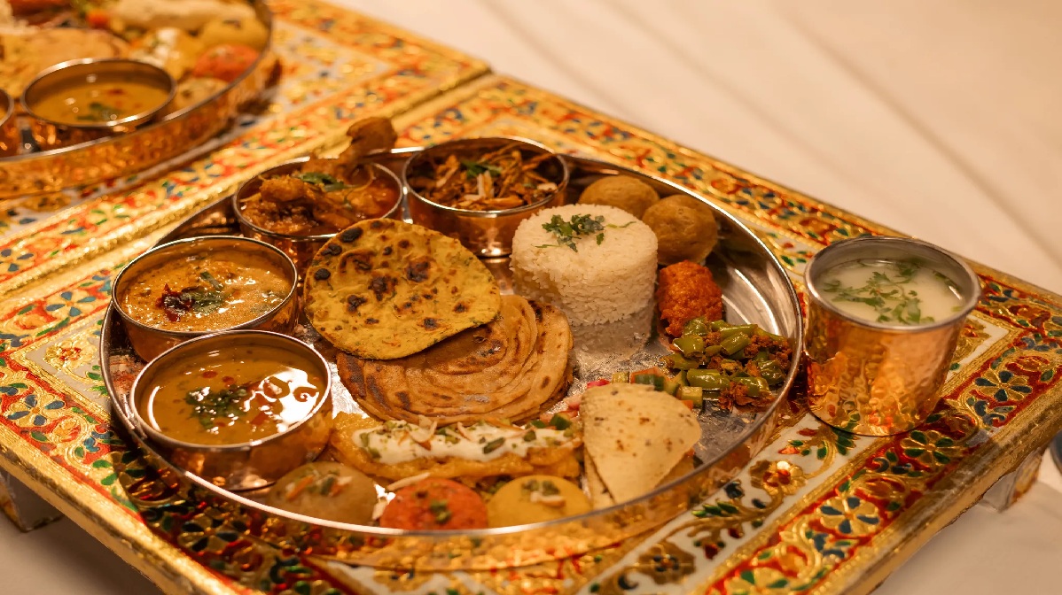 Rajasthani Thali in Jaipur